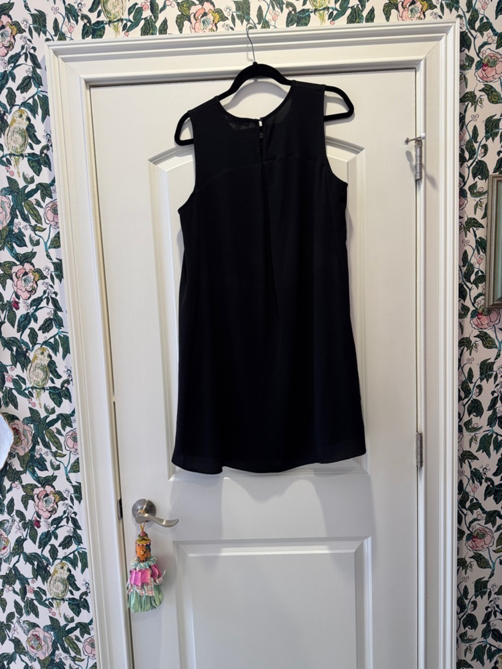 Aryeh Black Sleeveless Mini Shift Dress - Picture 3 of 3